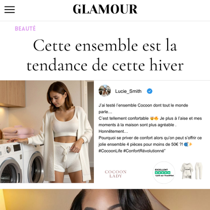 Ensemble en tricot douillet Cocoon